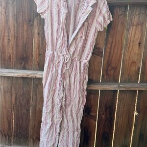 Striped Women One Piece Jumpsuit